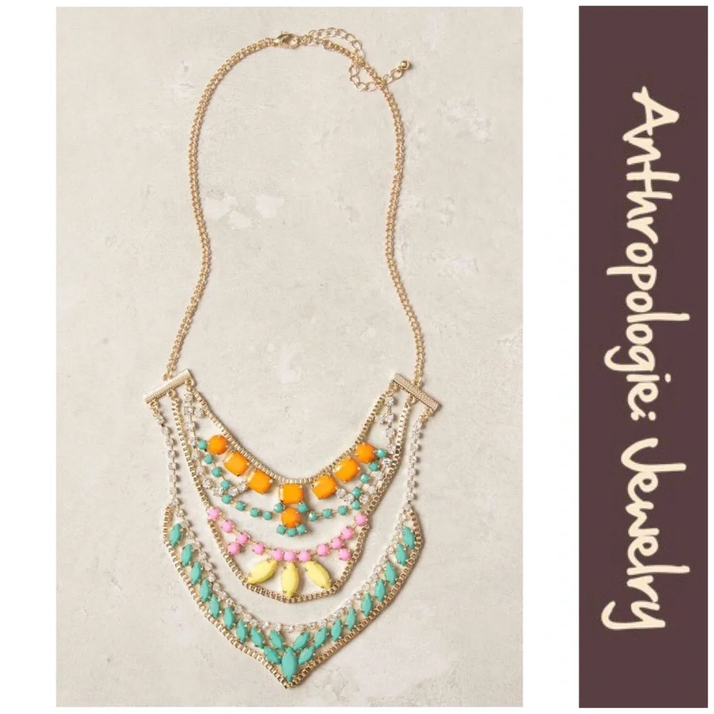 Anthro “Sugar Coated Necklace” - Picture 10 of 11